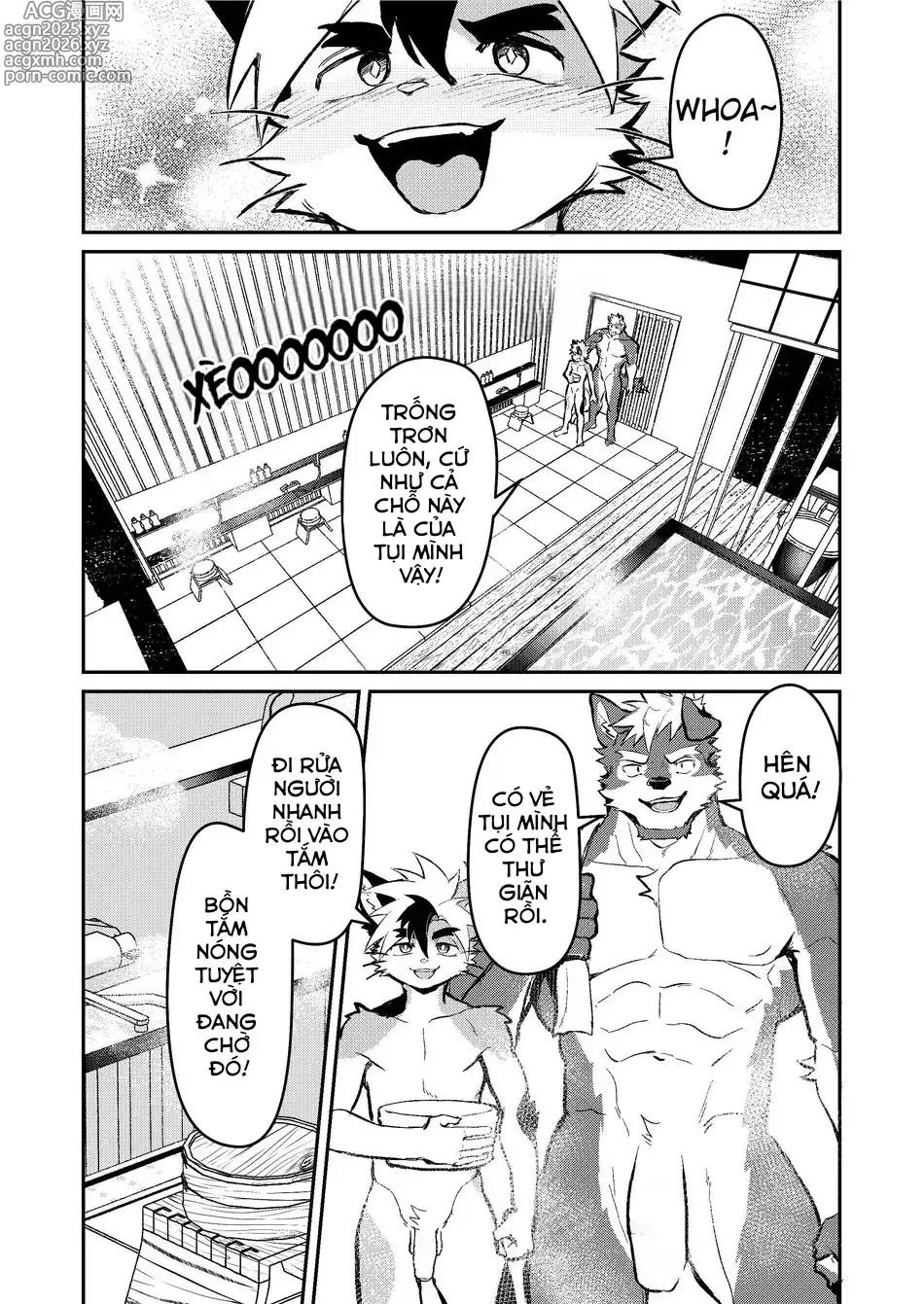 Page 5 of doujinshi Inside the Hotspring, the voices melt away