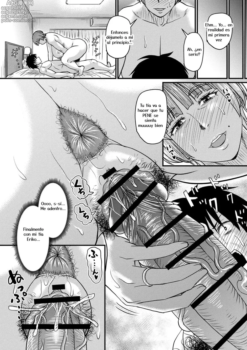 Page 14 of manga Viviendo solos, mi tía y yo