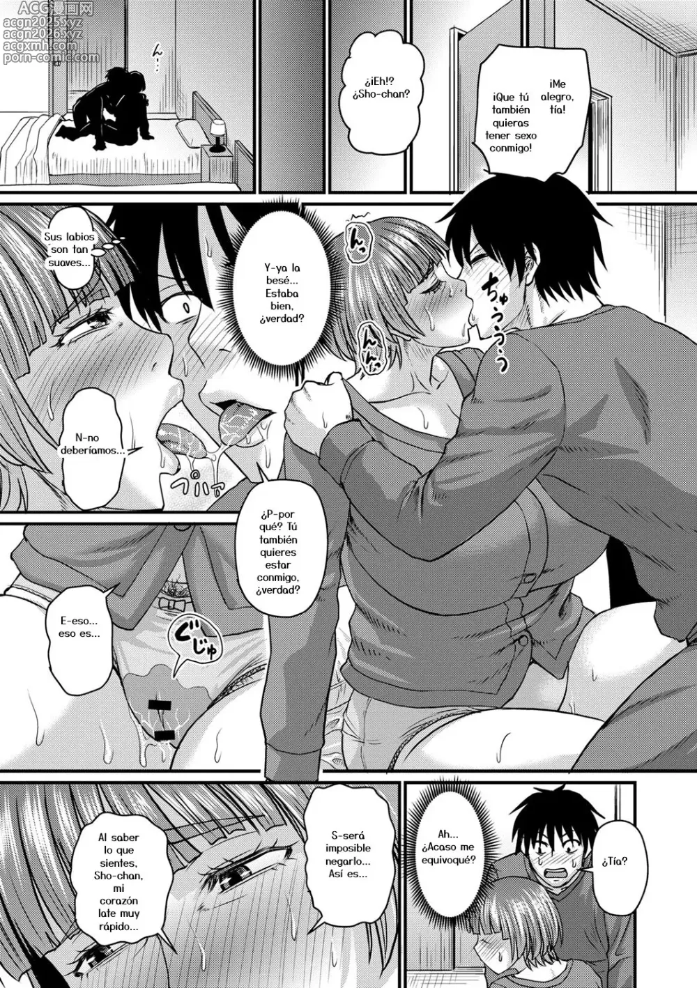 Page 7 of manga Viviendo solos, mi tía y yo