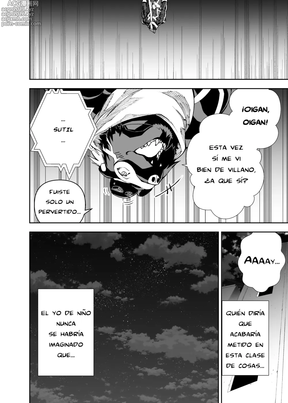 Page 6 of doujinshi heroic story