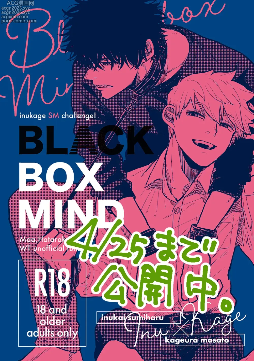 Page 1 of doujinshi BLACK BOX MIND