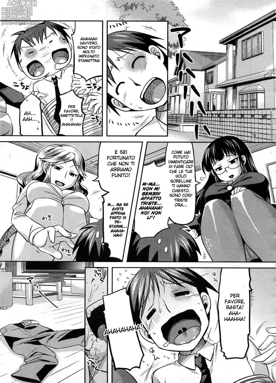 Page 3 of manga Sorelle Dominanti