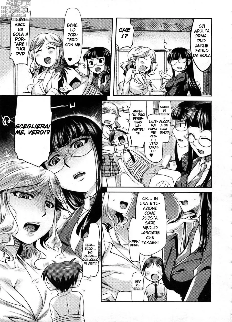 Page 5 of manga Sorelle Dominanti