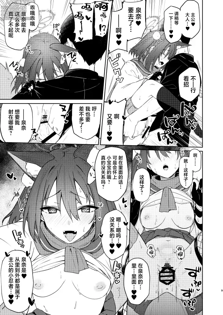 Page 10 of doujinshi 和泉奈特训的小本本