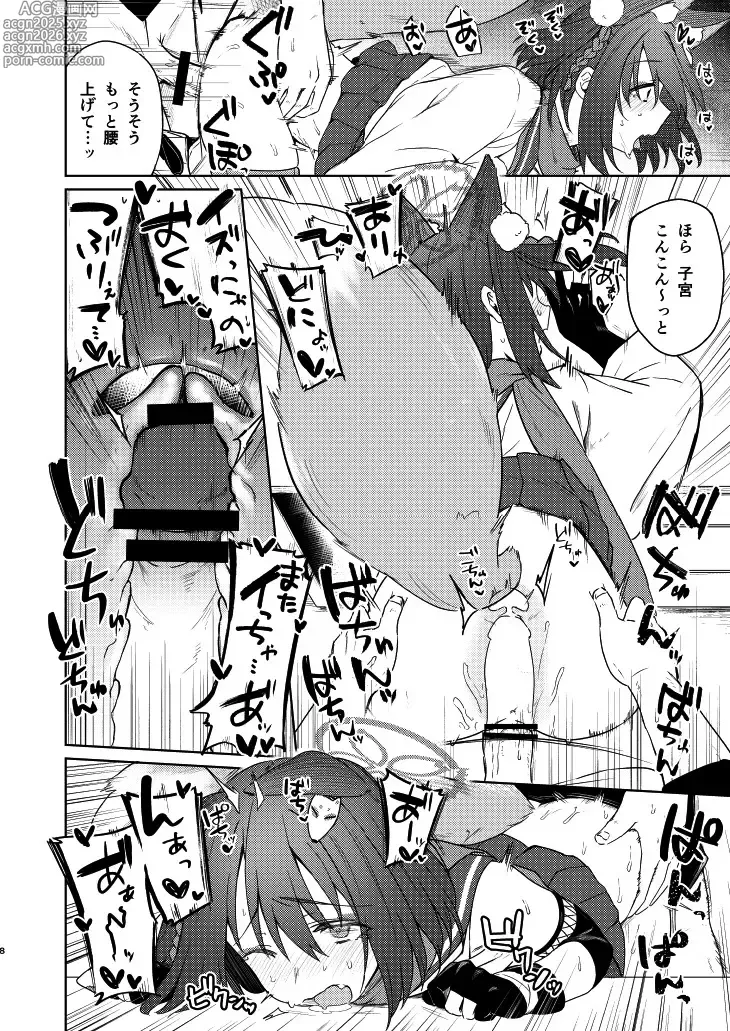 Page 8 of doujinshi Izuna to Tokkun suru Hon