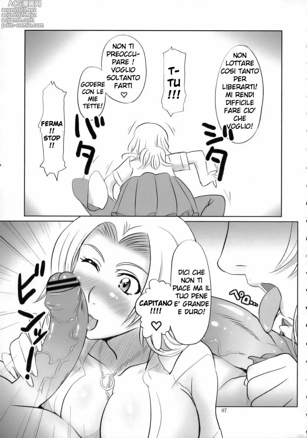 Page 6 of doujinshi Il Mio Capitano