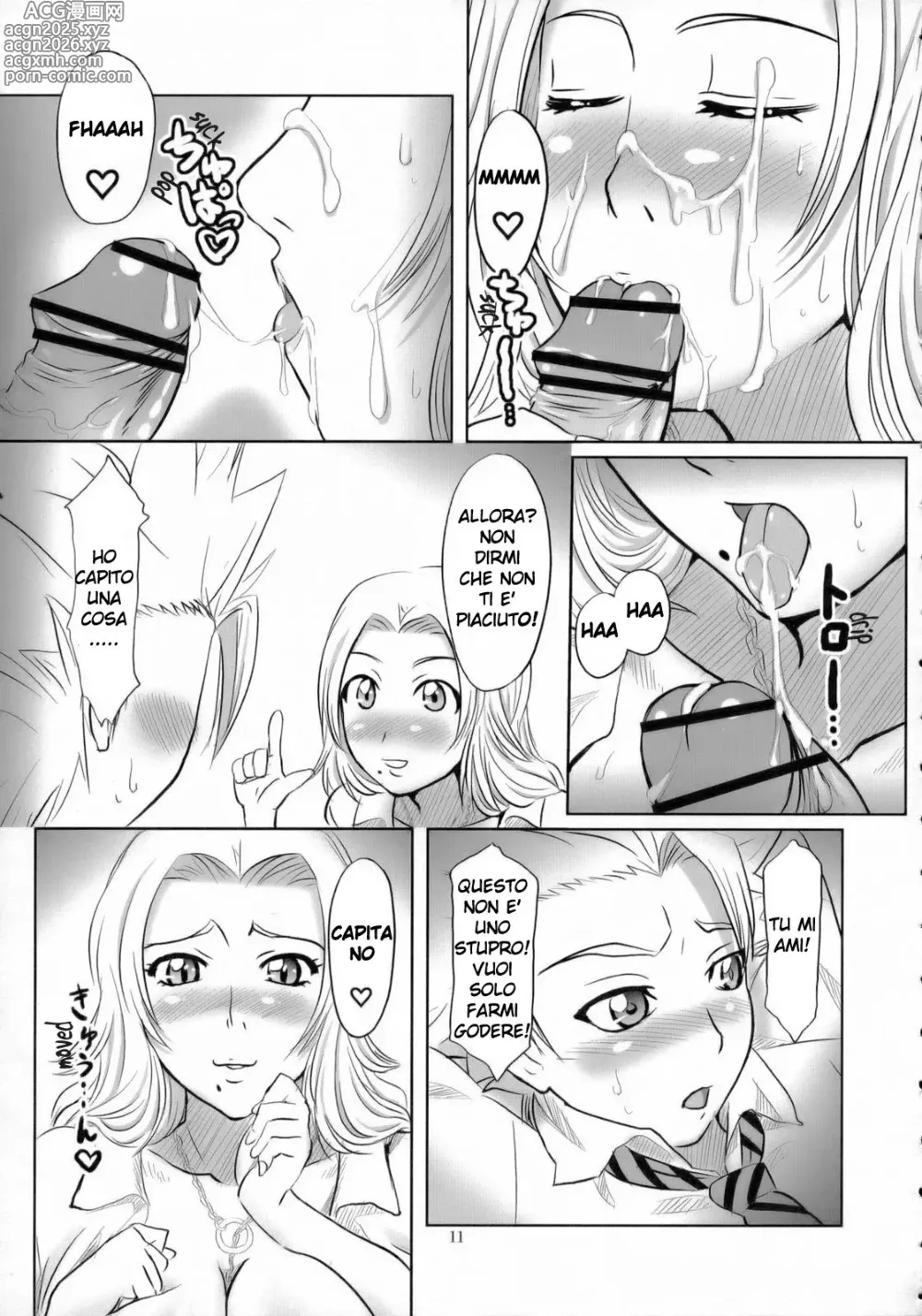 Page 10 of doujinshi Il Mio Capitano
