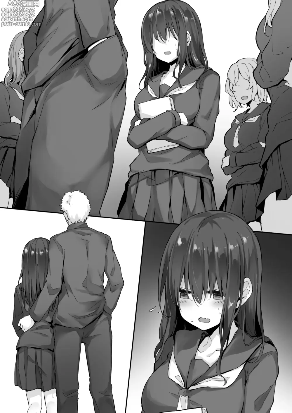 Page 6 of doujinshi Ii Kanji datta Otonashii Classmate ga Douchou Atsuryoku ni Makete Hoka no Otoko no Mono ni Sareru Yatsu
