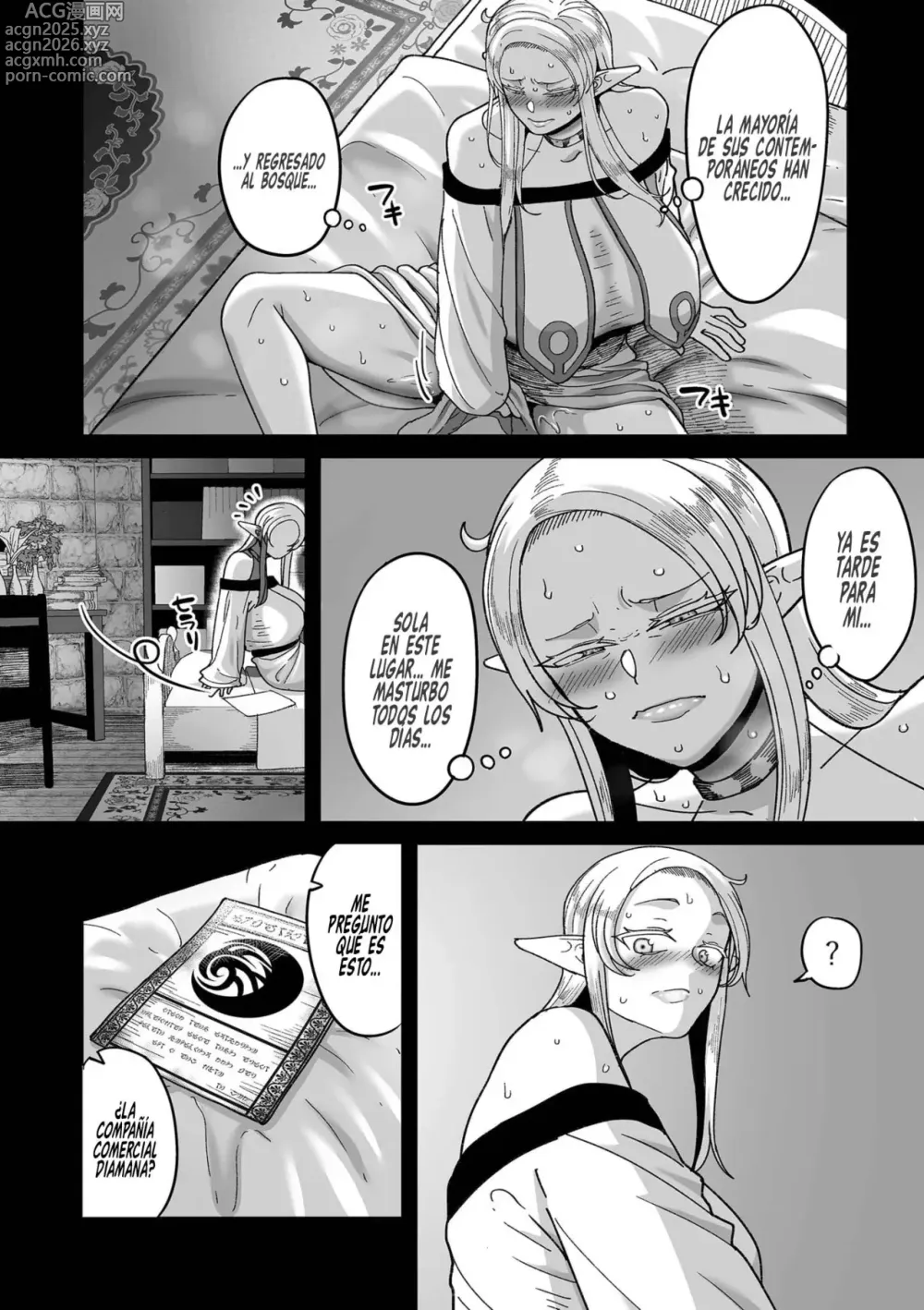 Page 13 of manga ¡¡Servicios Sexuales a Domicilio a Elfas Insatisfechas!! Capítulo 1