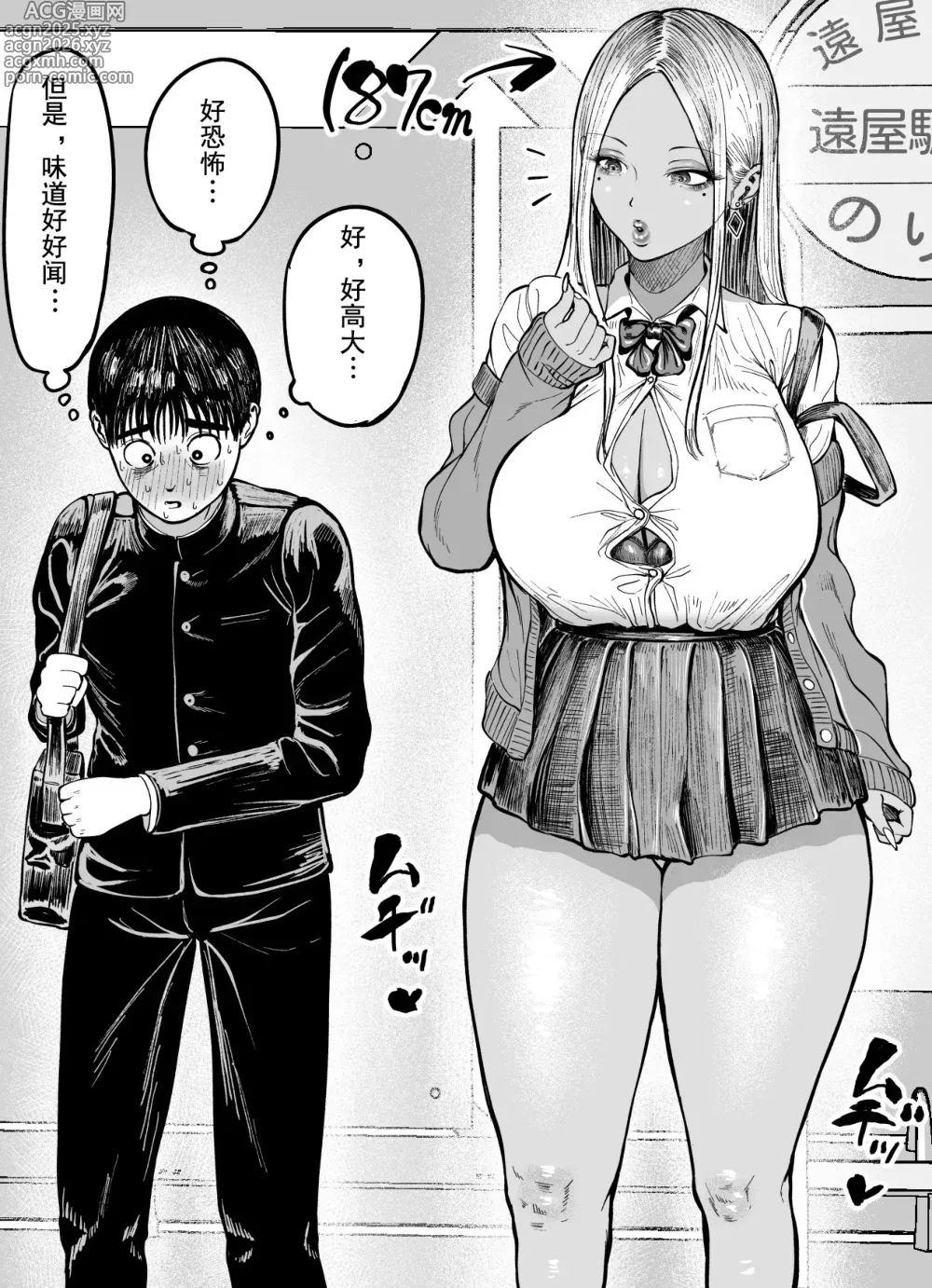 Page 1 of doujinshi Okki na Gal ni Tsukamacchatta Otokonoko