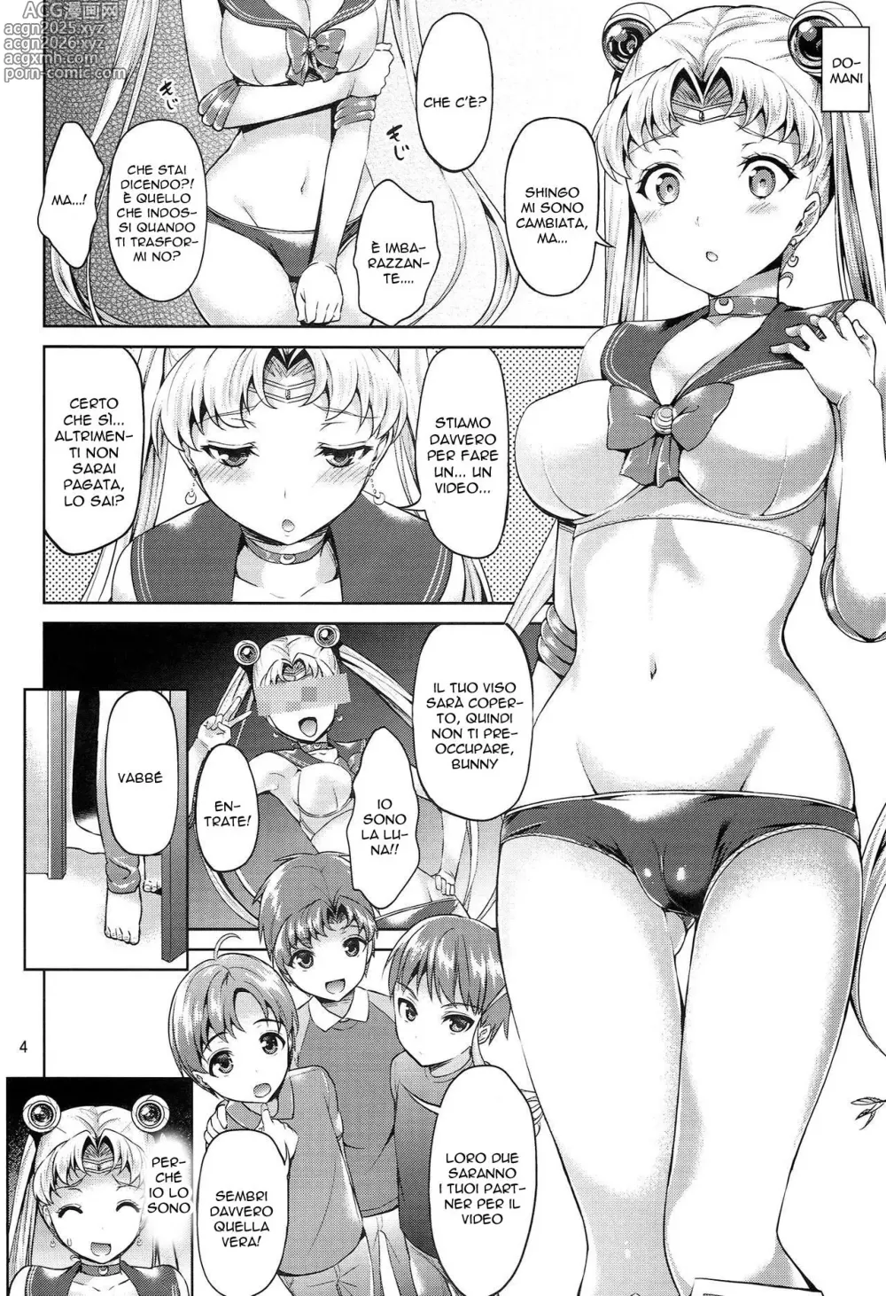 Page 4 of doujinshi MOON FREAK