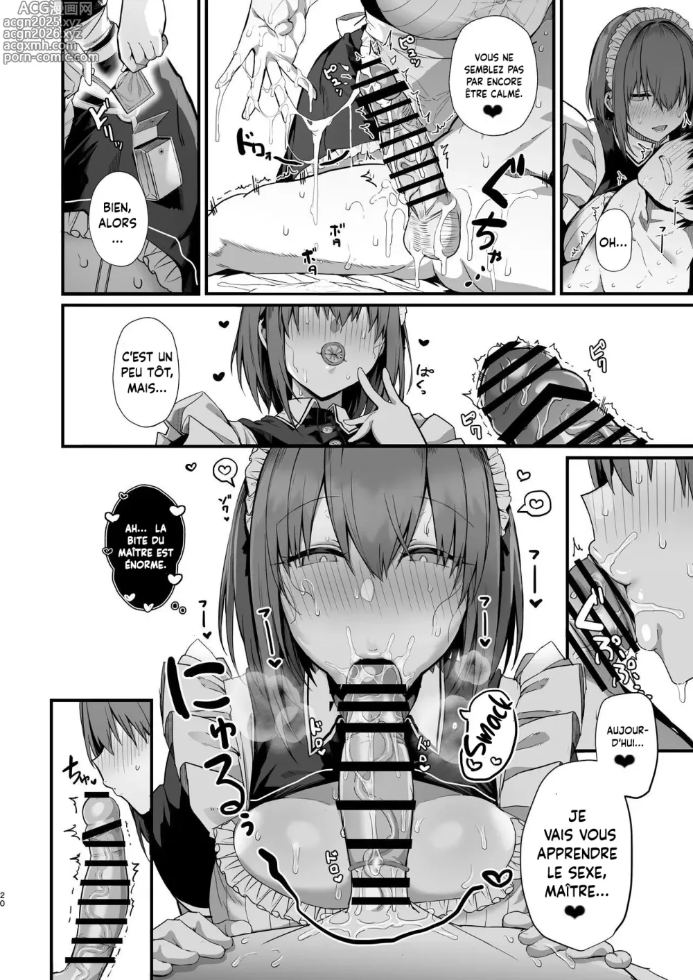 Page 19 of doujinshi Servante de lamour - Une histoire d'amour avec une gentille et douce servante lubrique aux gros seins