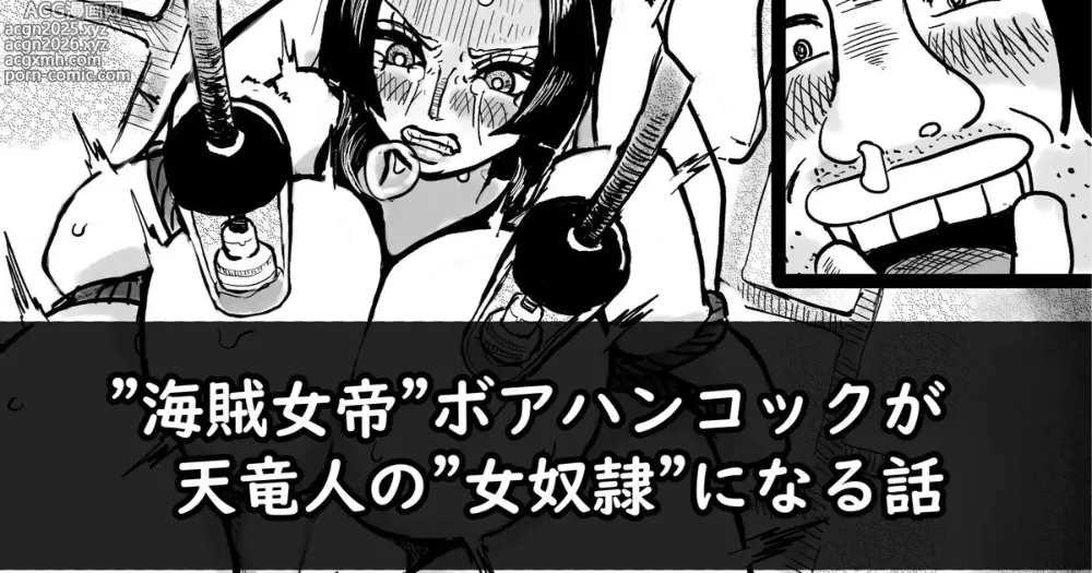 Page 1 of doujinshi Kaizoku Jotei Boa Hancock ga Tenryuubito no Onna Dorei