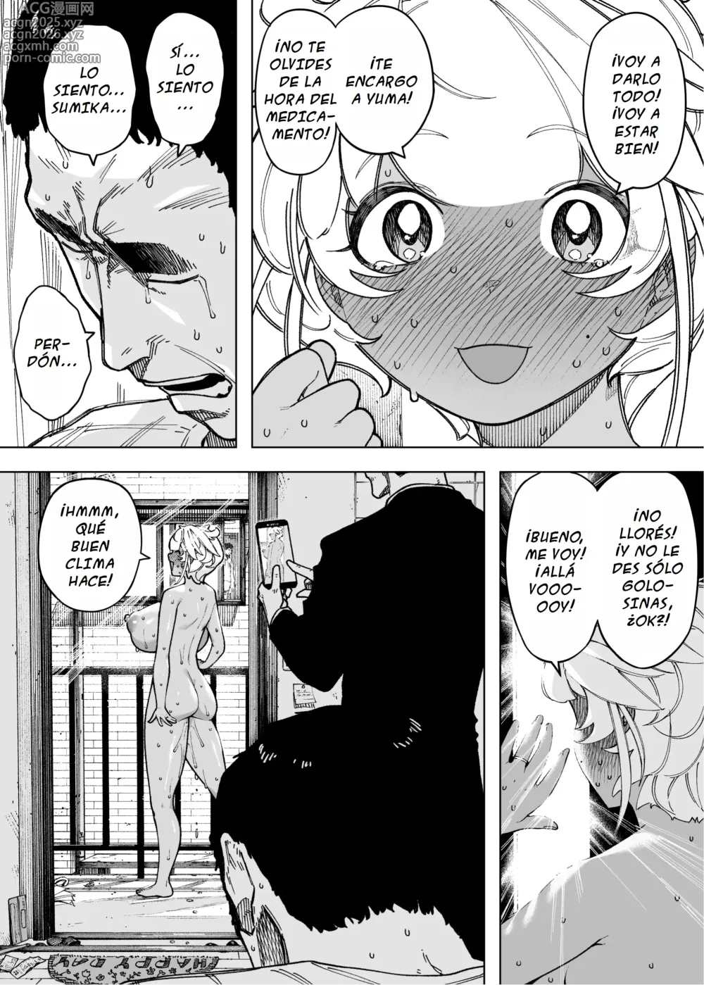 Page 8 of doujinshi Un final feliz para una pareja que lo dejó todo por su hijo