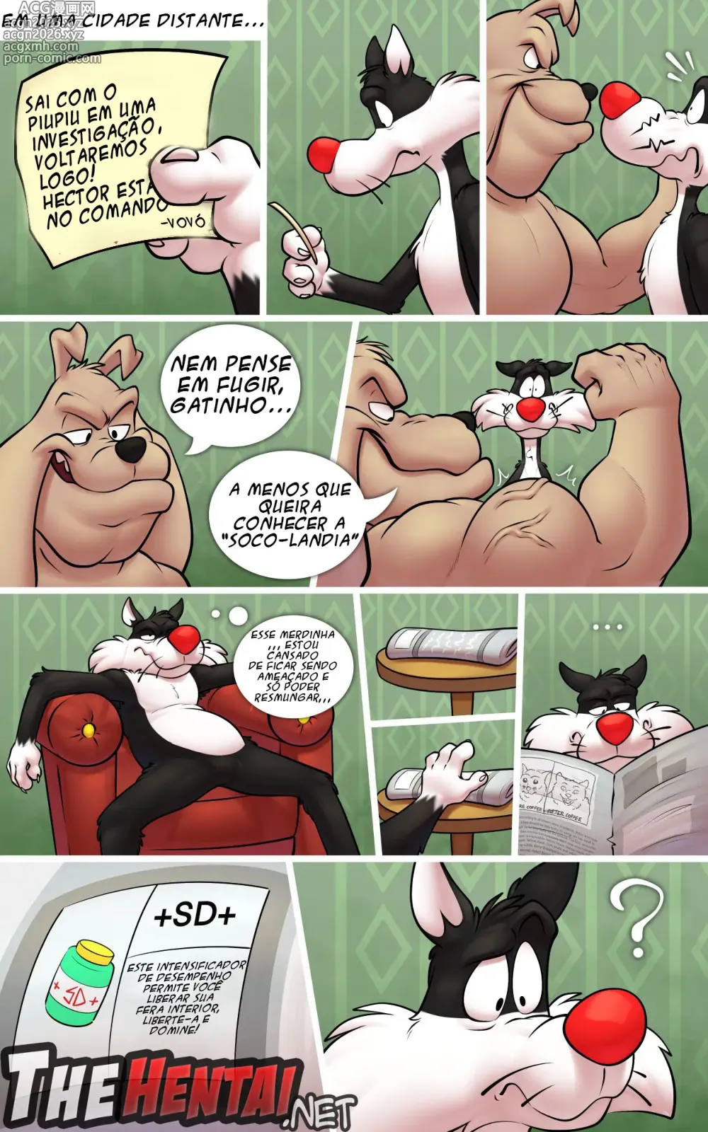 Page 22 of doujinshi Scooby-doo and the big bad werewolf!