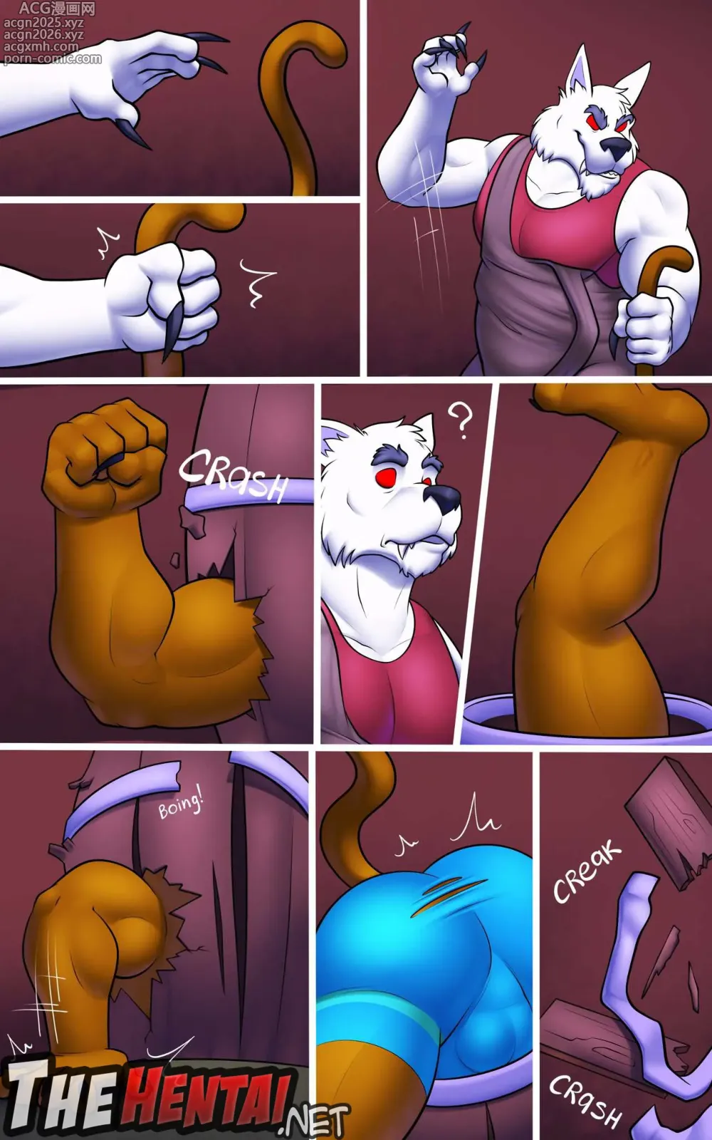 Page 4 of doujinshi Scooby-doo and the big bad werewolf!