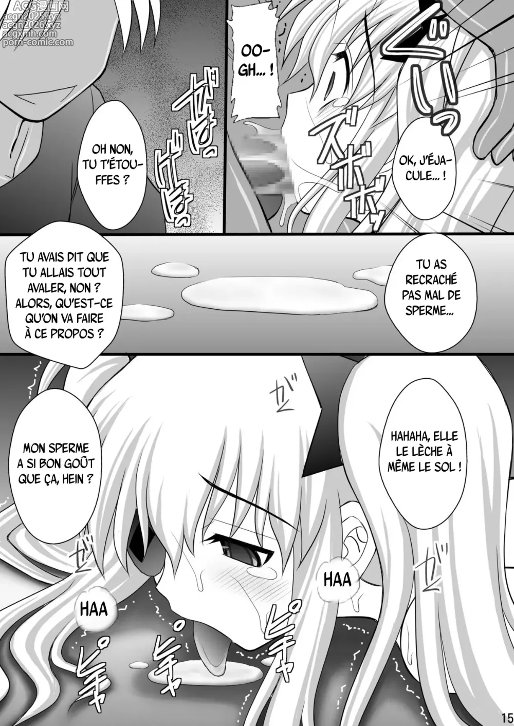 Page 14 of doujinshi Rouleau infernal illustré de torture des jeunes ninjas en détresse - Mode obscène, Partie 2 : Ikaruga, Yagyu et Hibari