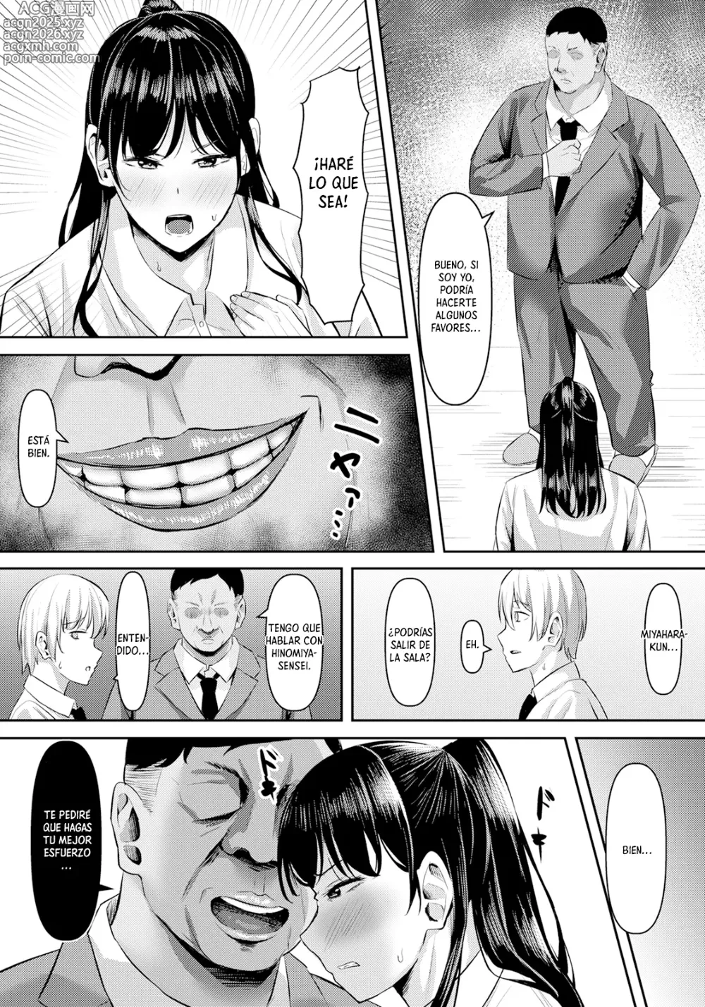 Page 3 of manga El Sacrificio de una Maestra
