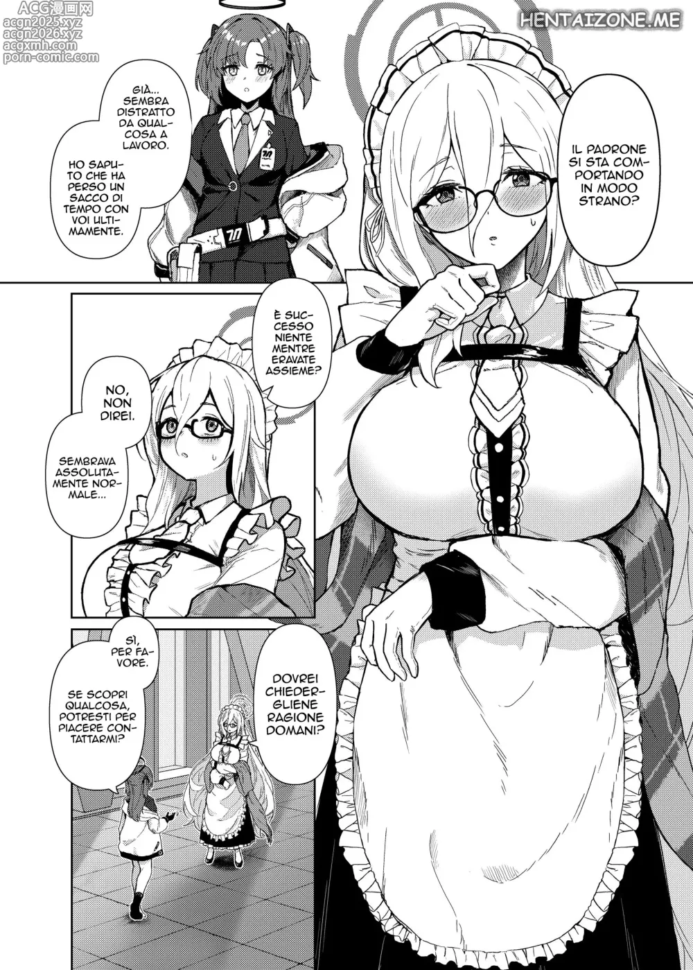 Page 3 of doujinshi Il Dovere di Una Domestica