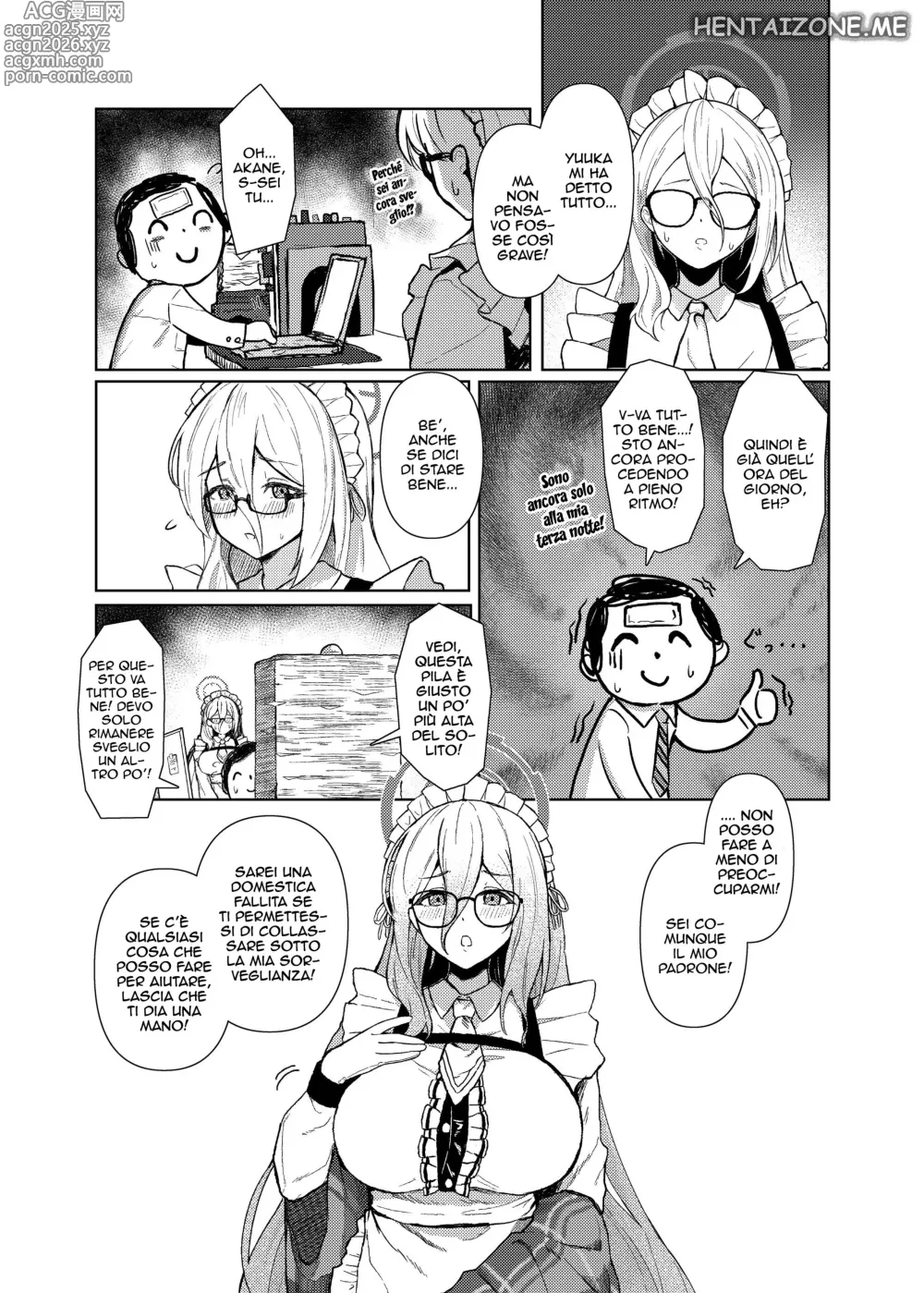 Page 4 of doujinshi Il Dovere di Una Domestica
