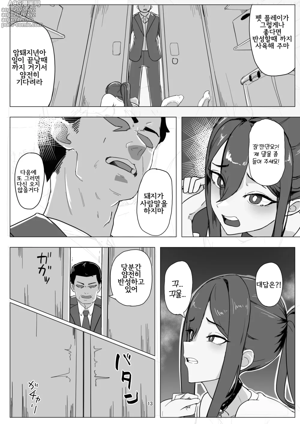 Page 13 of doujinshi 알바 인재 애완동물화 육성 프로젝트