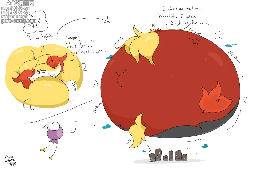 Page 8 of doujinshi Delphox for all