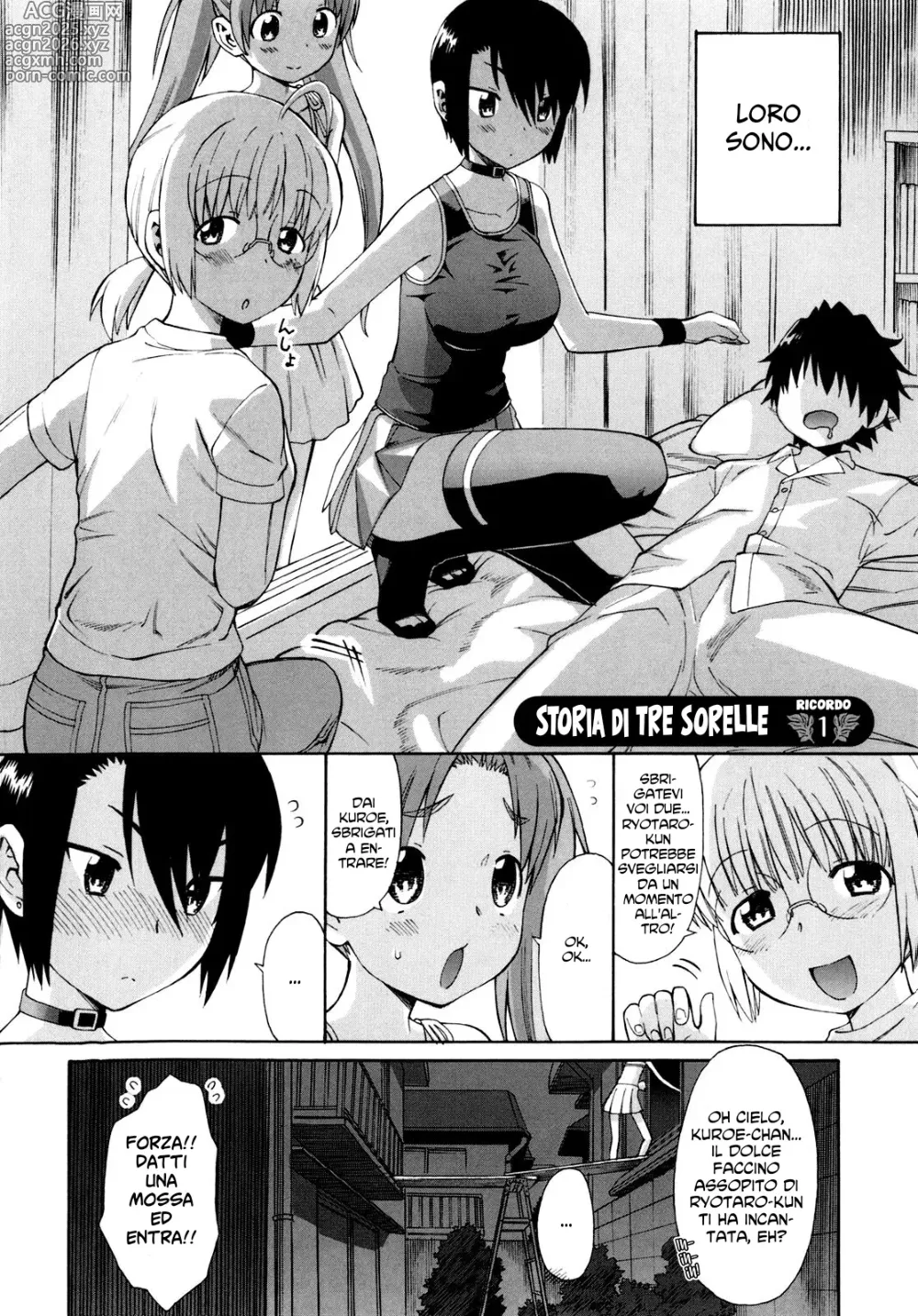 Page 9 of manga La Storia di Tre Sorelle Cap.1-3
