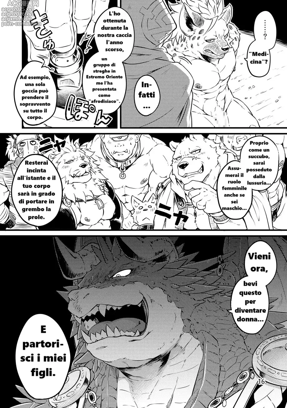 Page 16 of doujinshi BANDITO x DRAGO ita