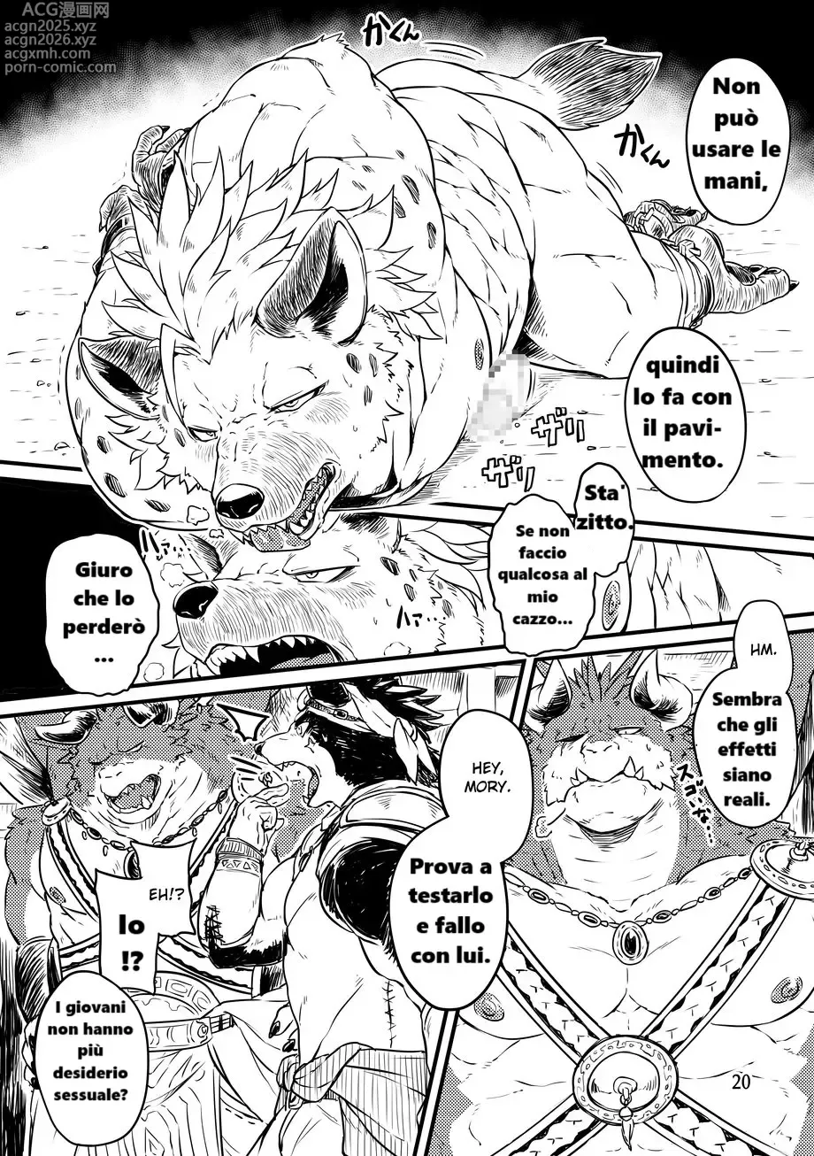 Page 20 of doujinshi BANDITO x DRAGO ita