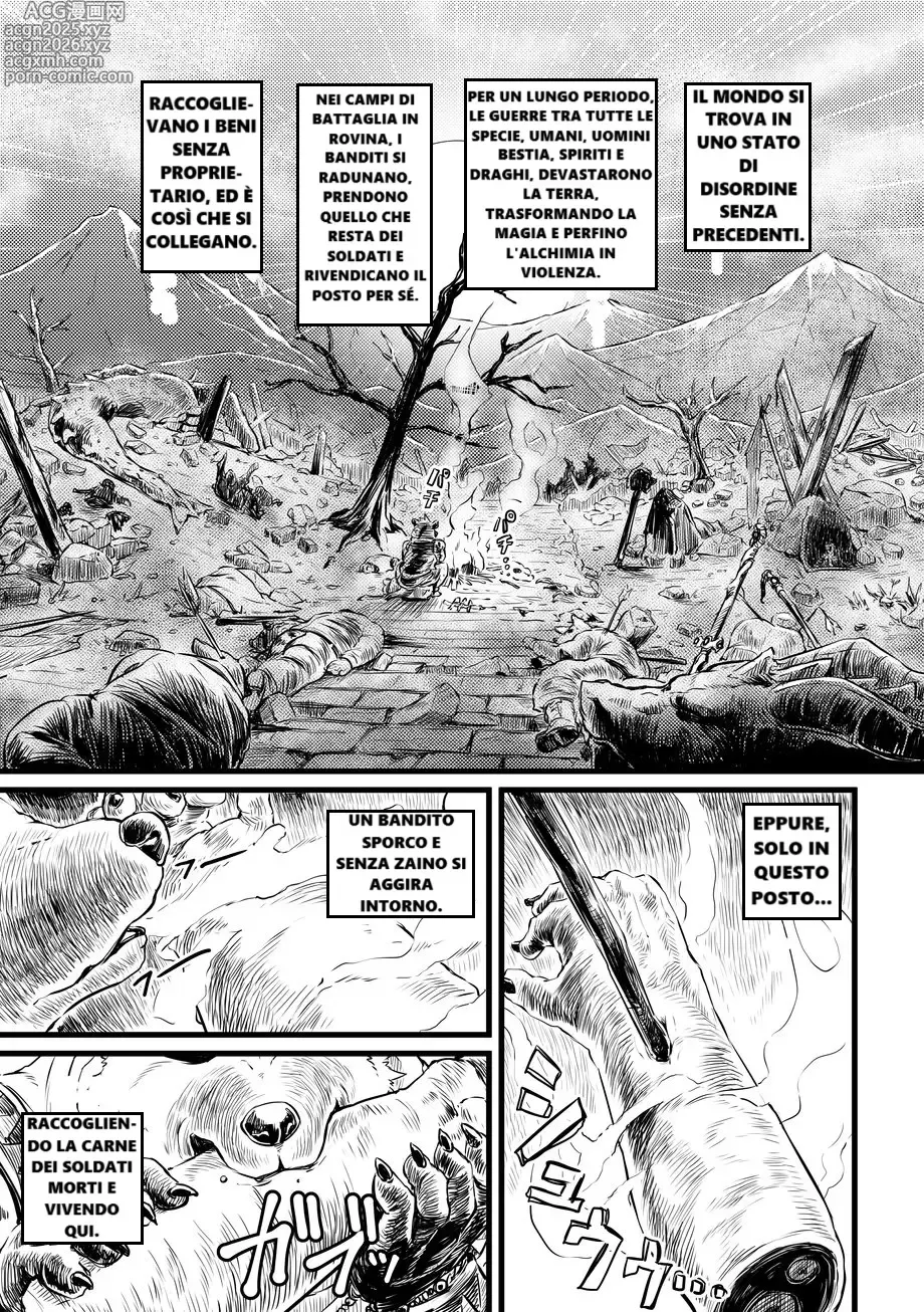 Page 3 of doujinshi BANDITO x DRAGO ita