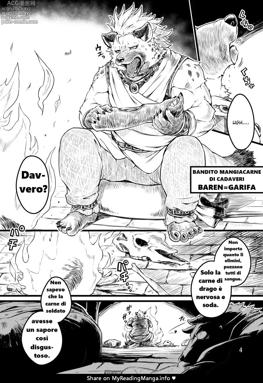 Page 4 of doujinshi BANDITO x DRAGO ita