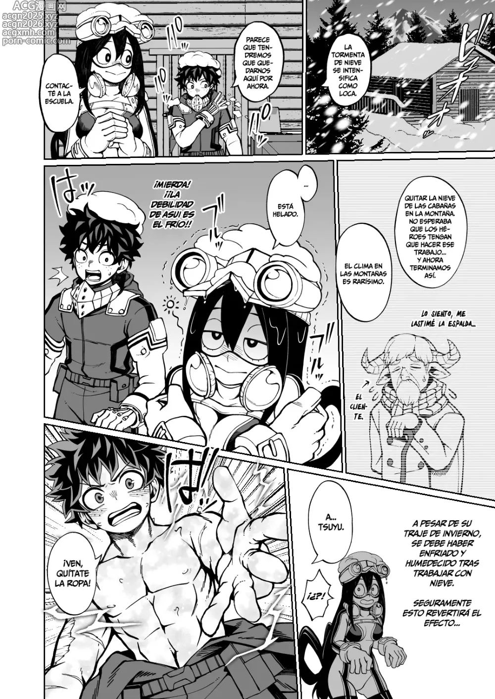 Page 1 of doujinshi Compartiendo Calor Corporal