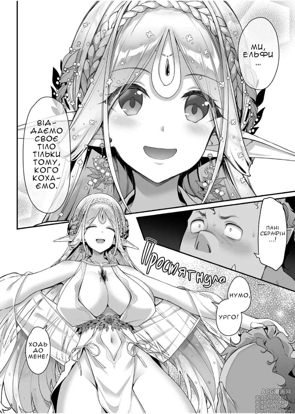 Page 19 of doujinshi Хтива ельфійка покохала огра