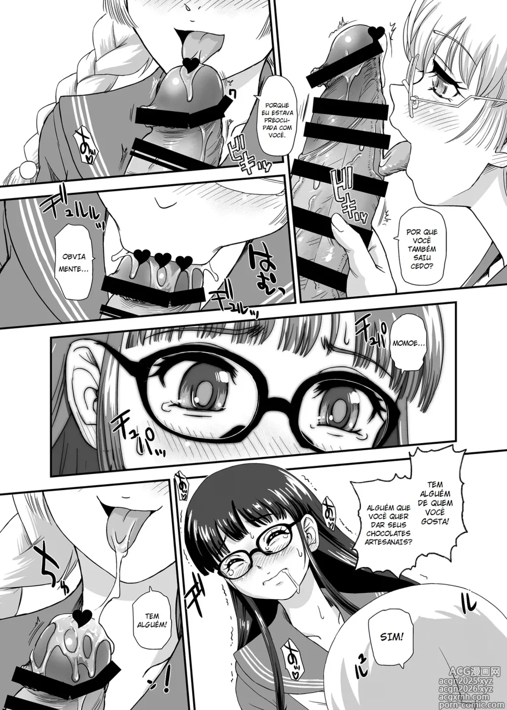 Page 14 of doujinshi O Amor Pode Florescer do Sexo Futanari 4
