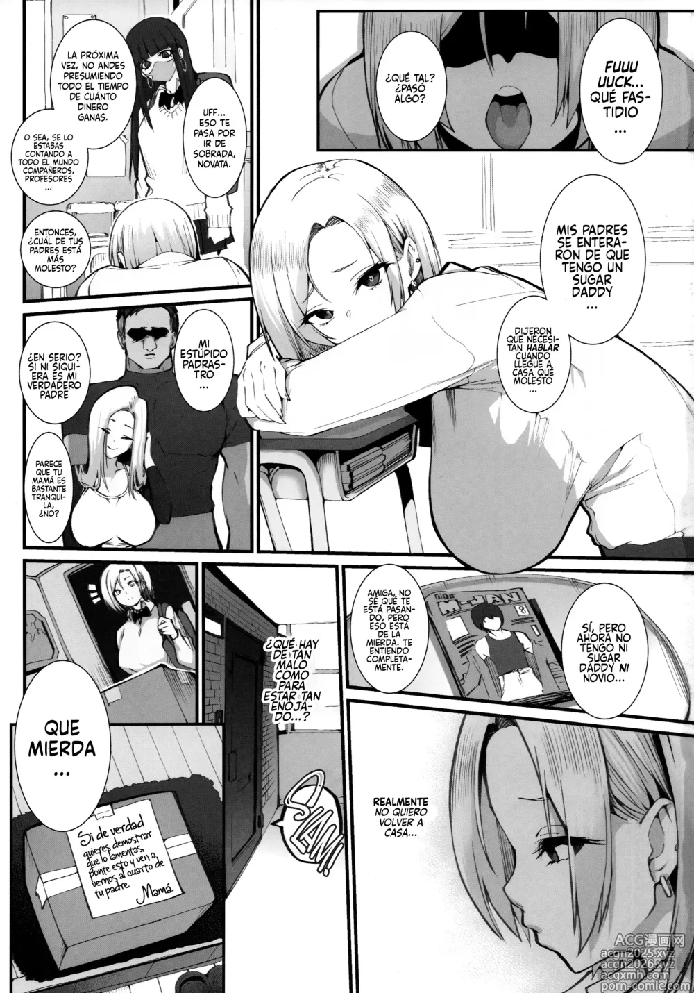 Page 2 of doujinshi El Negocio Familiar de una Madre e Hija Gyaru