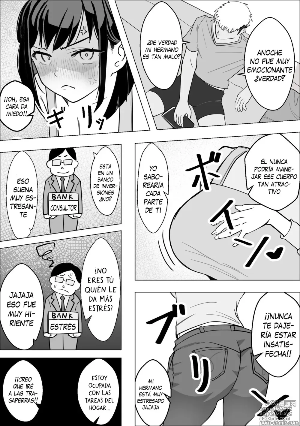Page 7 of doujinshi Una historia sobre una Esposa Tetona que fue engañada por su cuñado