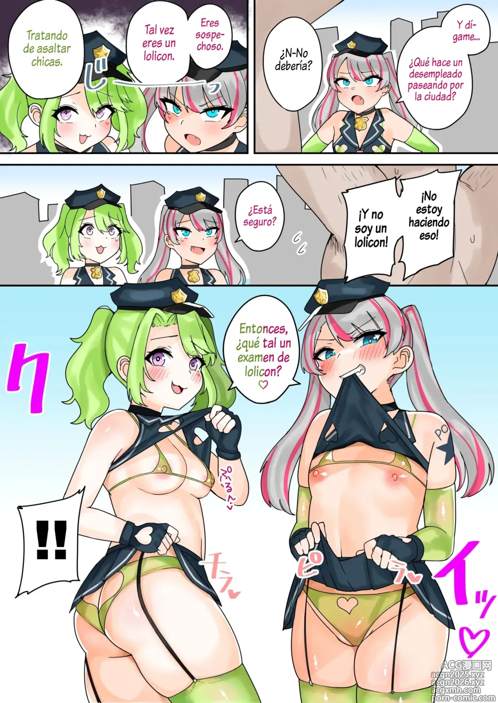 Page 5 of doujinshi ¡Estás Arrestado, Viejo Cochino! Policía Mesugaki Patrullando las 24 horas