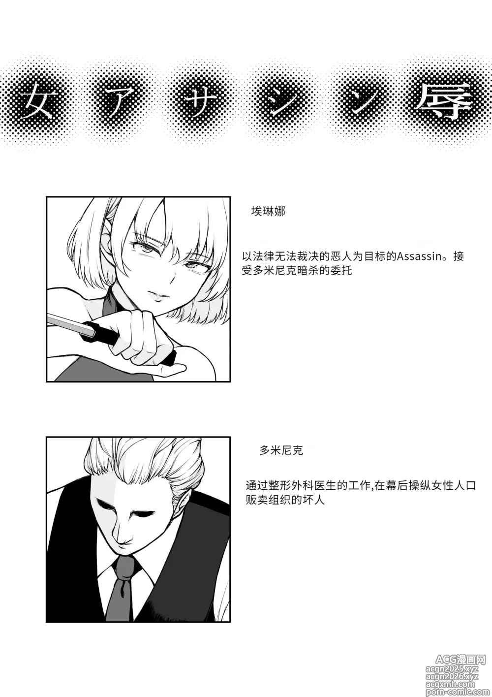 Page 3 of doujinshi Onna Assassin Joku