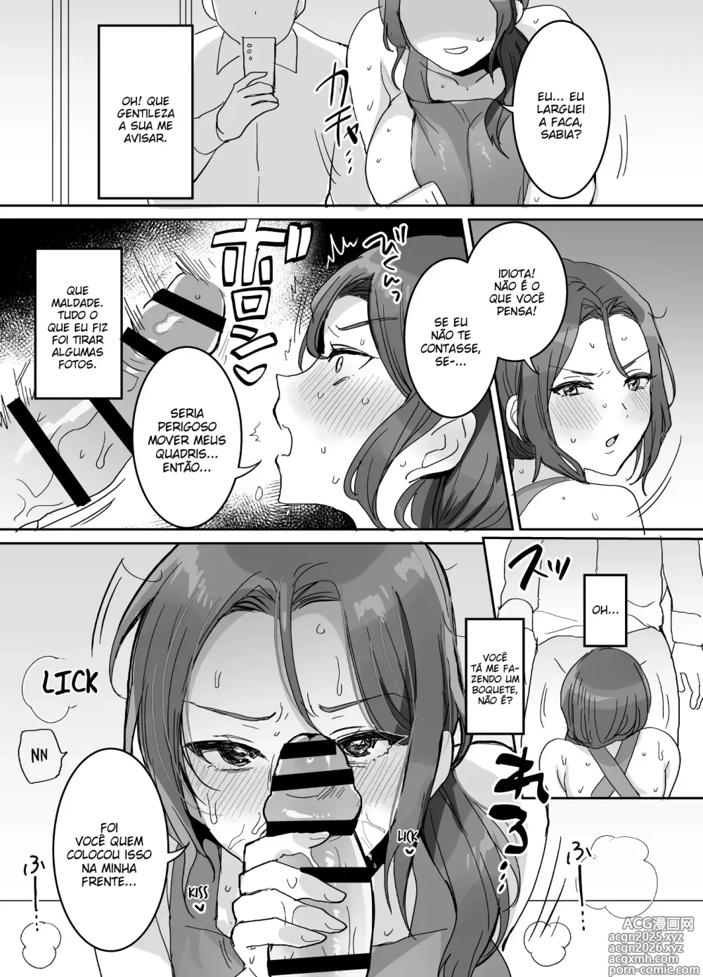 Page 11 of doujinshi Minha Esposa Que Parece Brava, Mas Faz Tudo Que Eu Peço♥