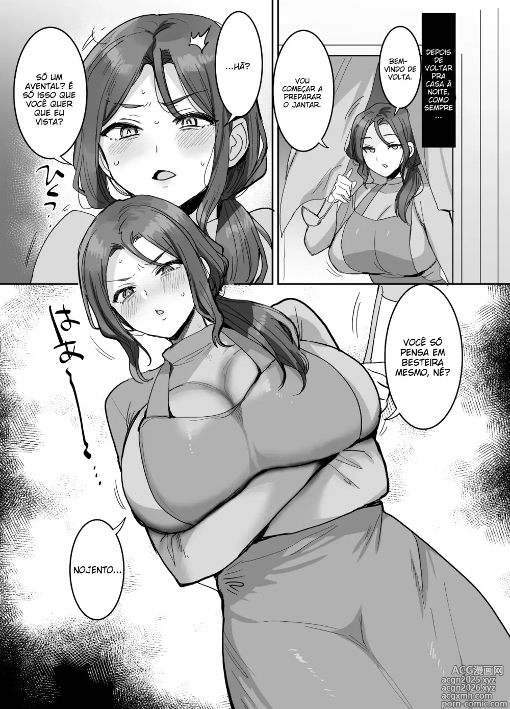 Page 7 of doujinshi Minha Esposa Que Parece Brava, Mas Faz Tudo Que Eu Peço♥