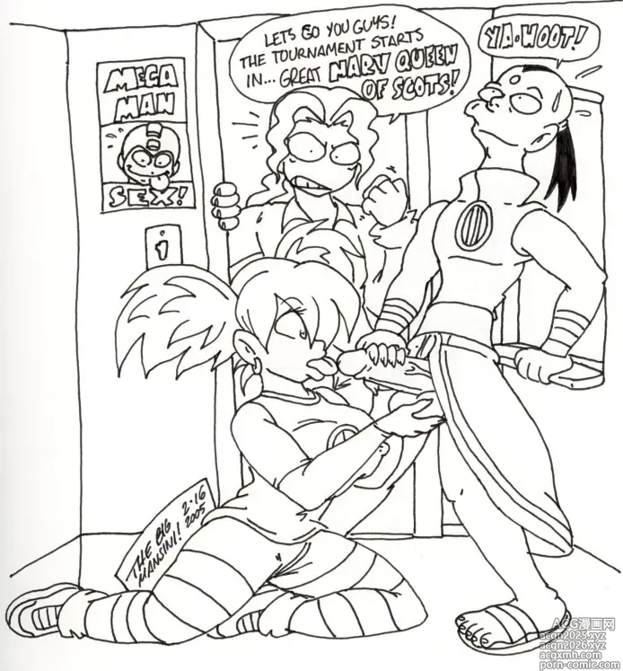 Page 7 of imageset Ms. Madd (Mega Man Battle Network) Collection