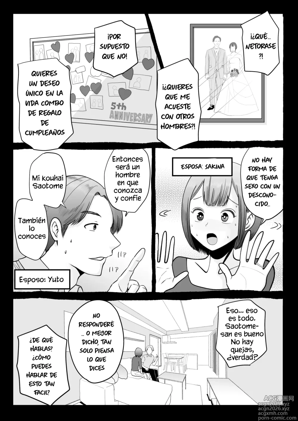 Page 2 of doujinshi Esposo cornudo ~Te amo tanto que estoy desilusionada~