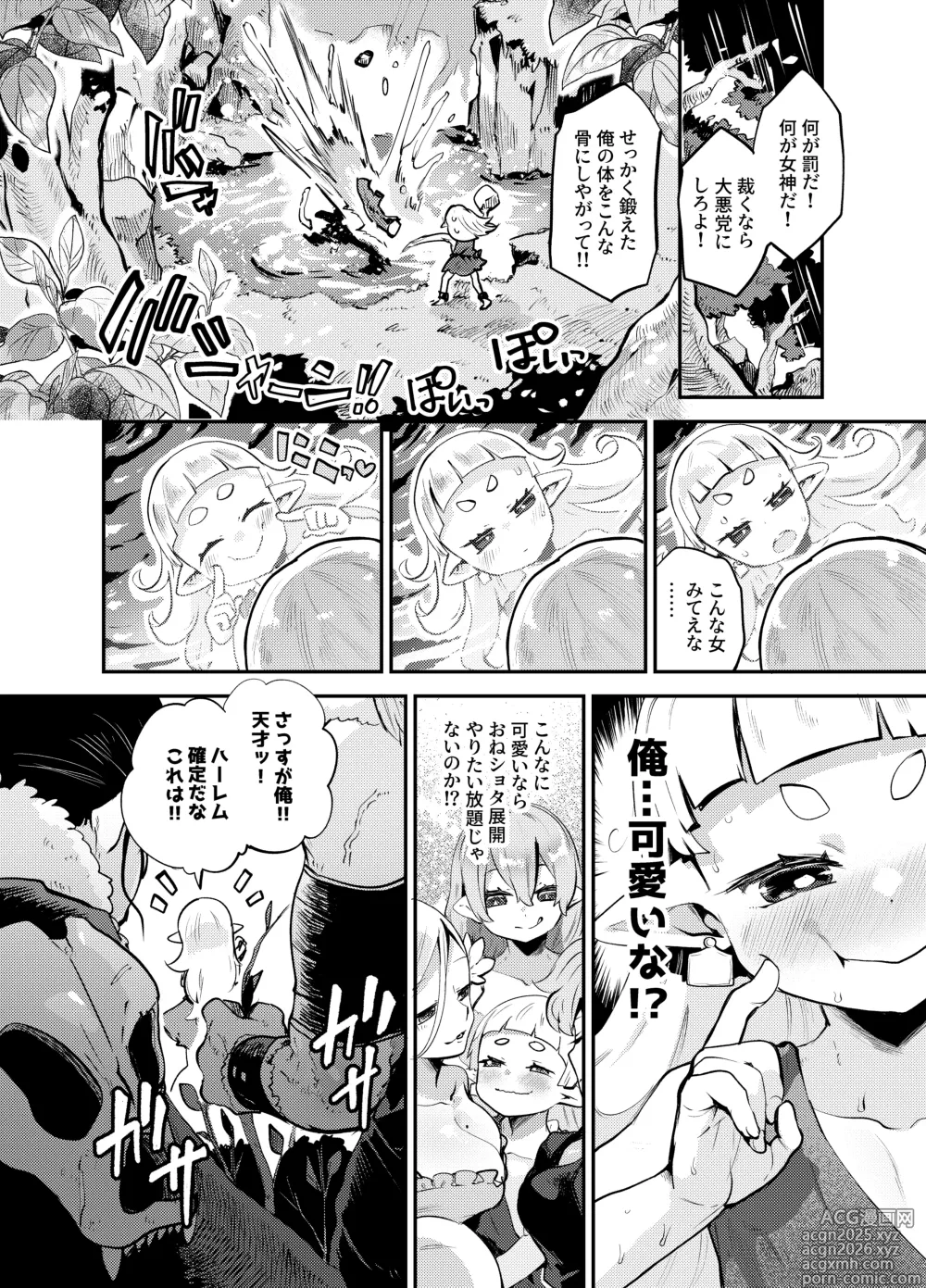 Page 7 of doujinshi Mechakucha kawaii otokonoko erufu ni natta kara ni wa omoikkiri sekkusu suru shika nai yo ne!