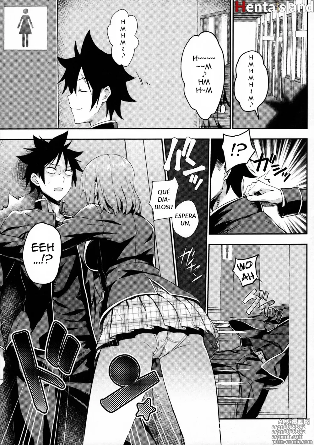 Page 52 of doujinshi Secret Recipe, (Erina Nakiri, Alice Nakiri, Hisako Arato) colección en español.