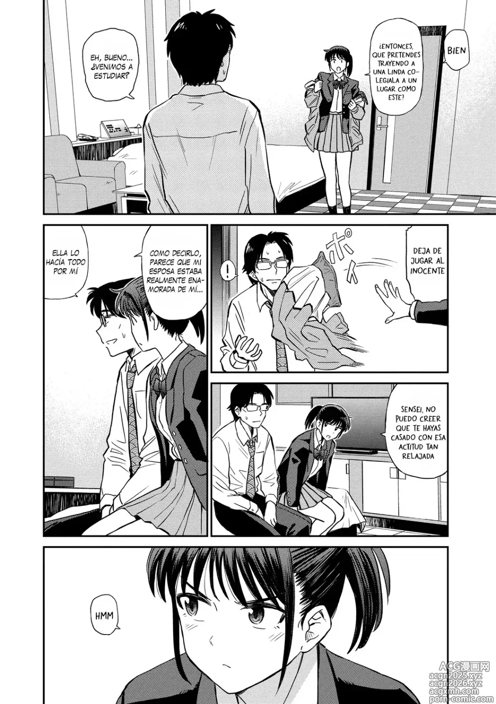 Page 4 of manga Satoko to Sensei - Satoko y Sensei