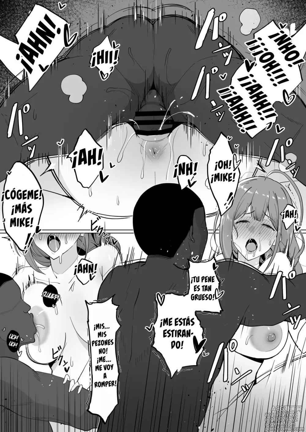Page 9 of doujinshi Chiyuki Es Mala En El Netorase