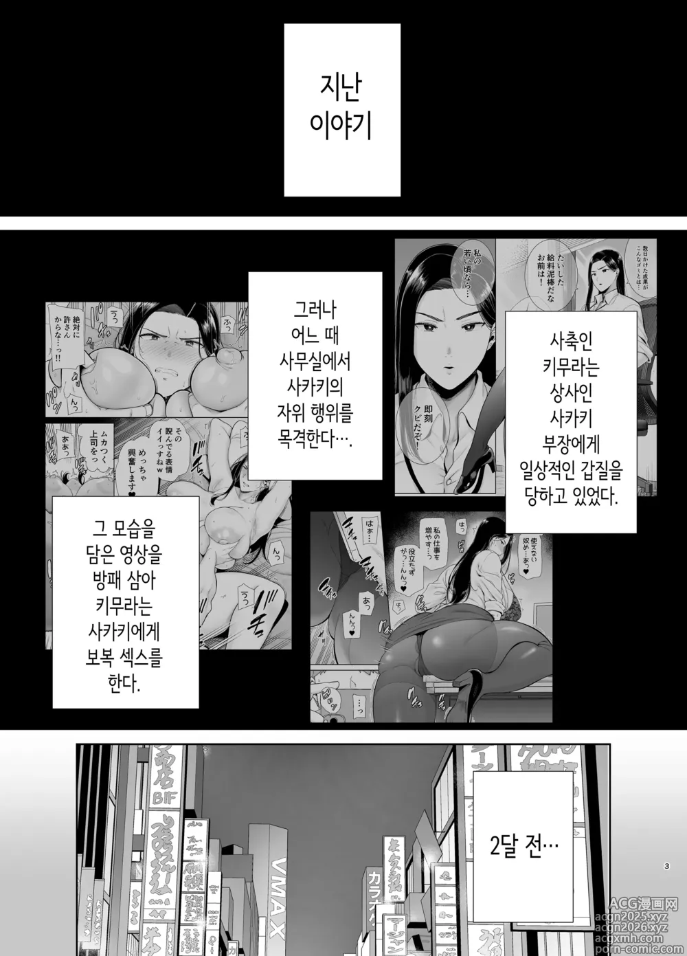 Page 3 of doujinshi 갑질 여상사와 사축 군 2