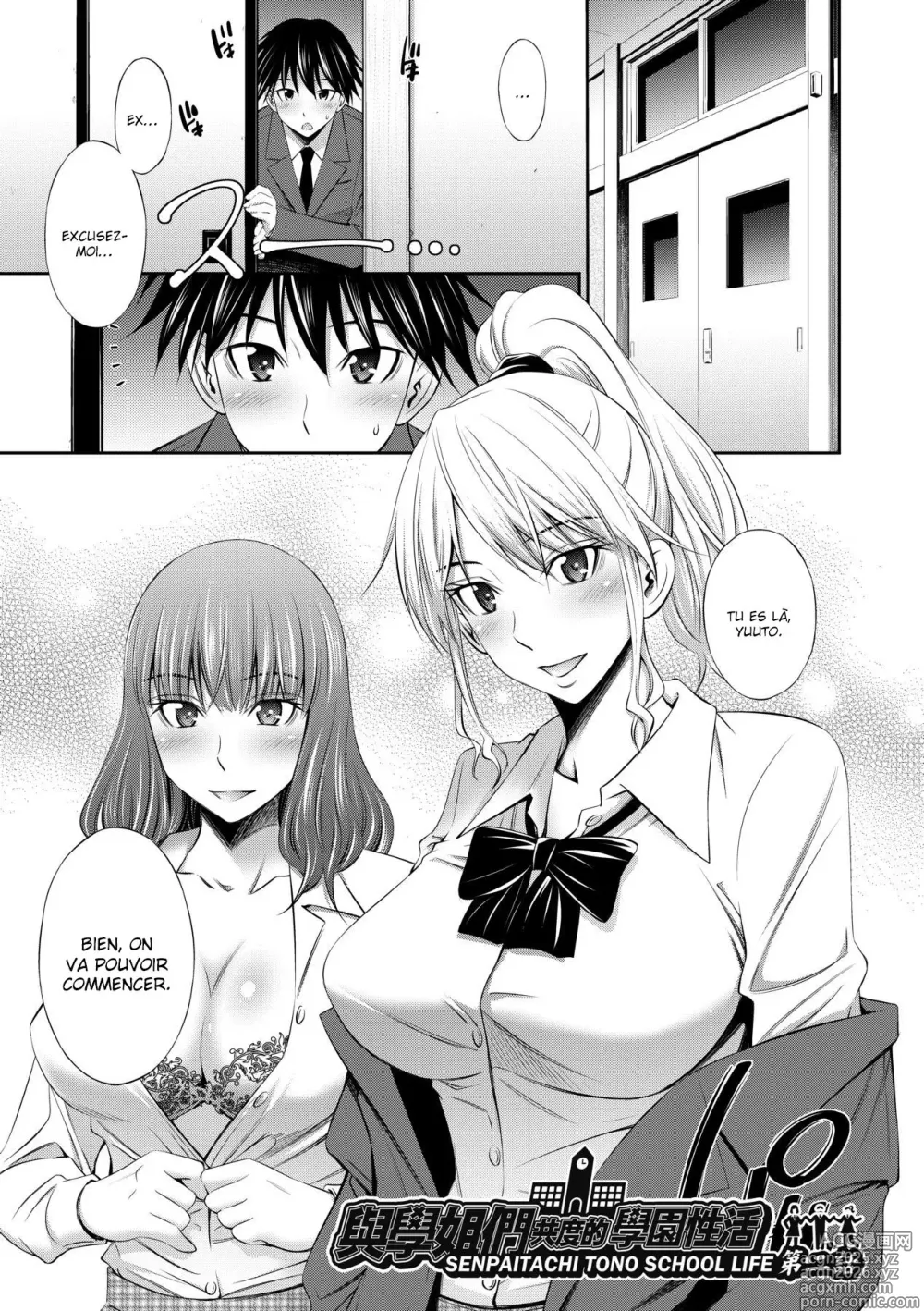 Page 37 of manga Senpai-tachi to no Gakuen Seikatsu Ch. 1-4 (decensored)