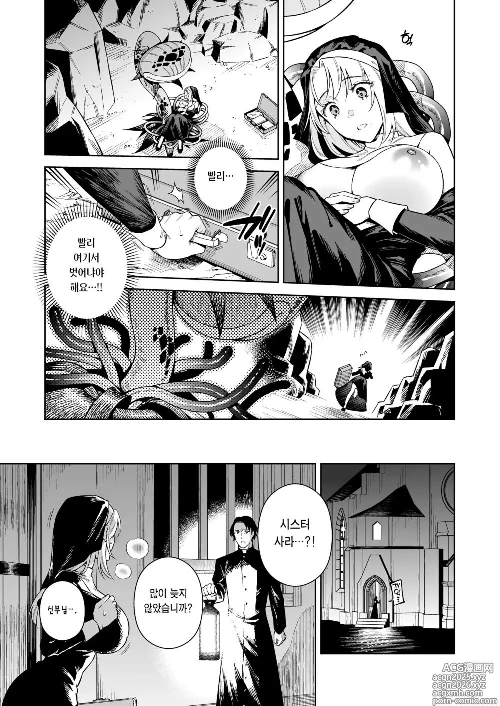 Page 26 of doujinshi 시스터 사라와 반점이