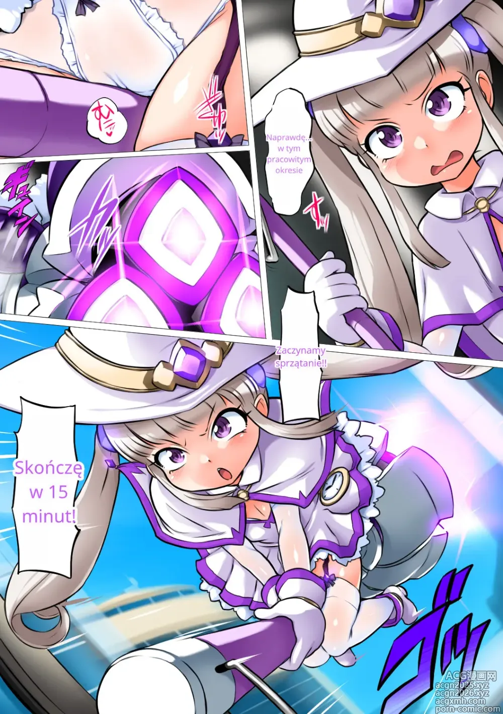 Page 5 of doujinshi Magiczna dziewczyna Mako BROOM! Droga Liz...
